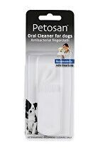 Petosan zubní kartáček na prst pro psy,mikrovláknoCHB*
