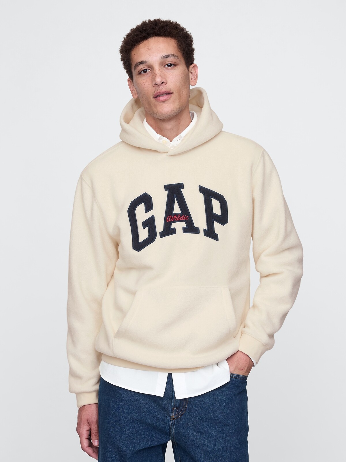 GAP Fleece Sweatshirt with Logo - Mens