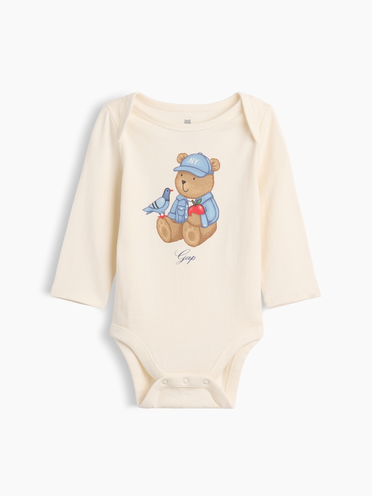GAP Kojenecké body s Brannan Bear a logom