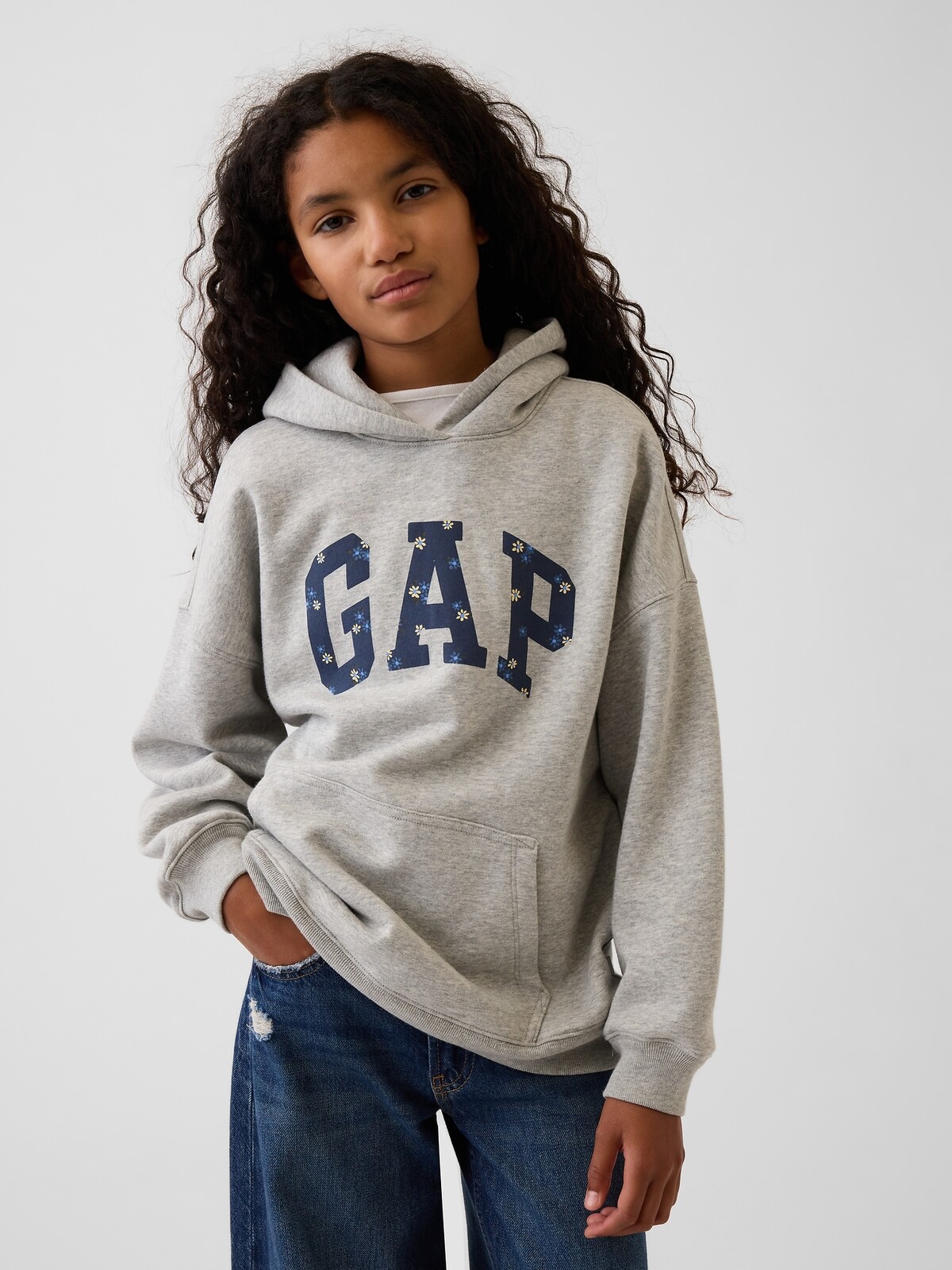 Detská oversize mikina GAP s logom