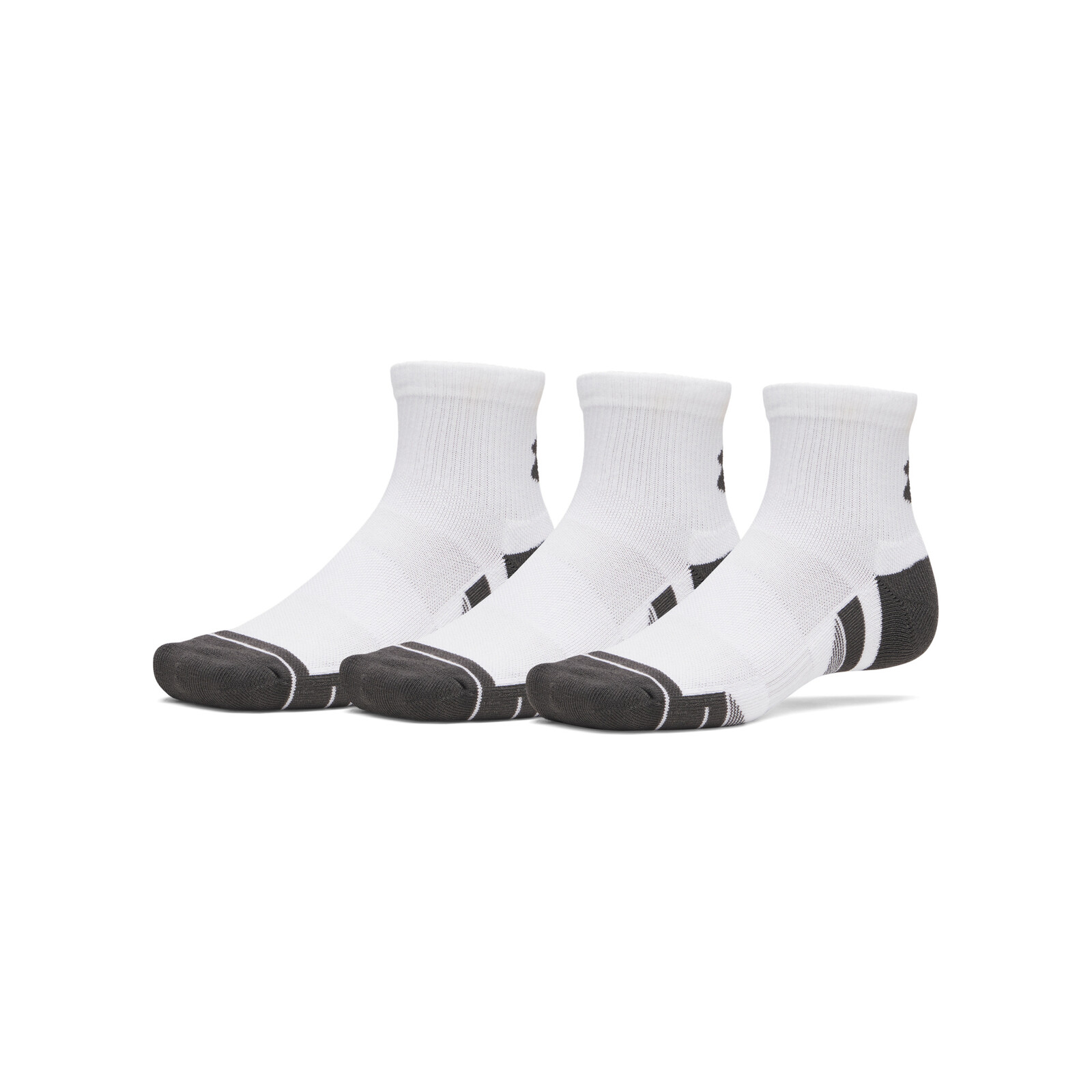 Under Armour New Perf Tech 3pk Qtr Socks