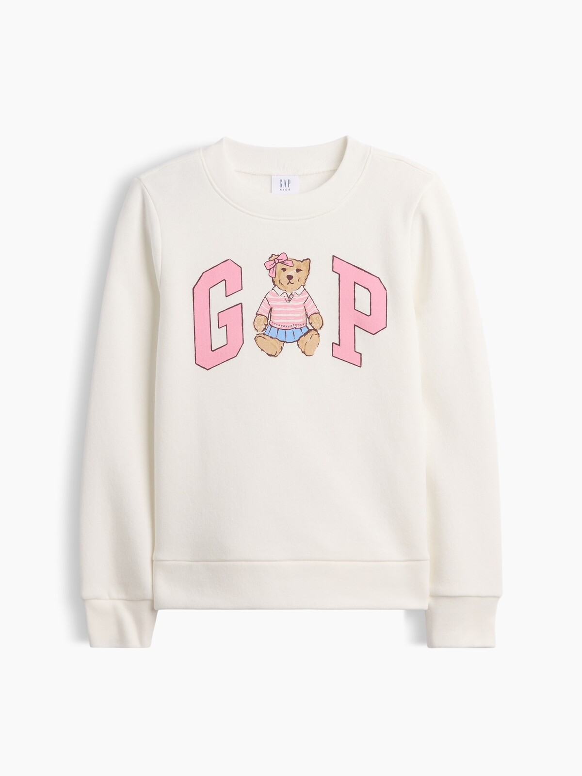GAP Children's Sweatshirt Brannan Bear with Logo - Girls