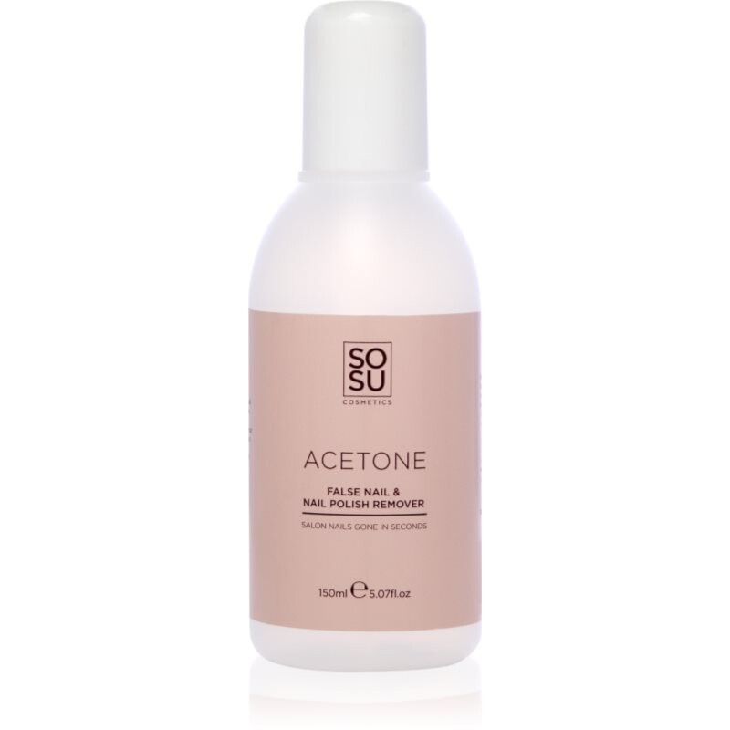 SOSU Cosmetics Gone Girl Acetone odlakovač na nechty 150 ml