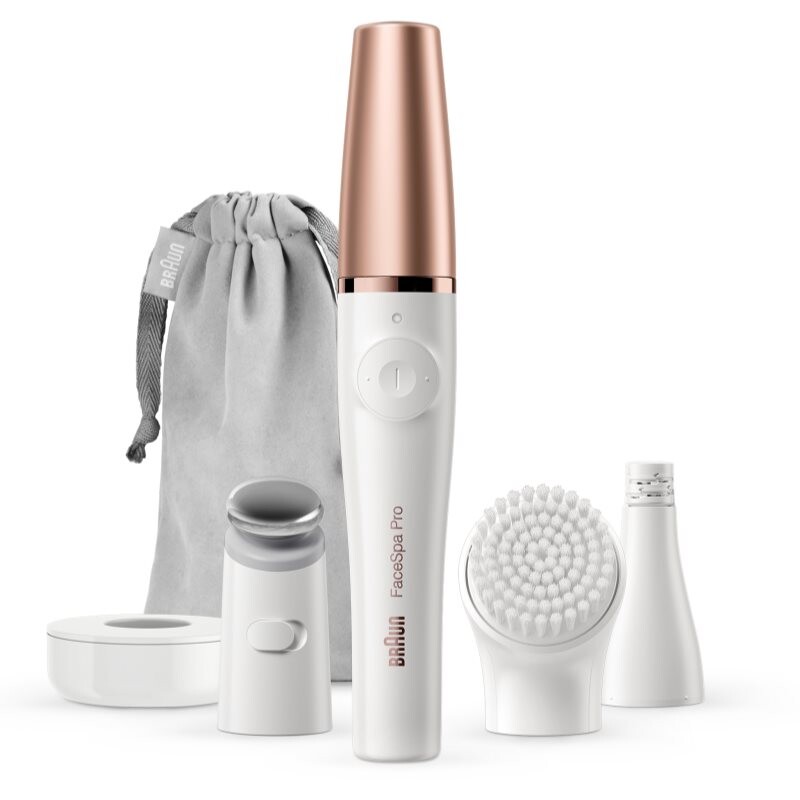 Braun FaceSpa Pro SE911 systém 3 v 1 pre epiláciu tváre, čistenie a tonizáciu pleti 1 ks