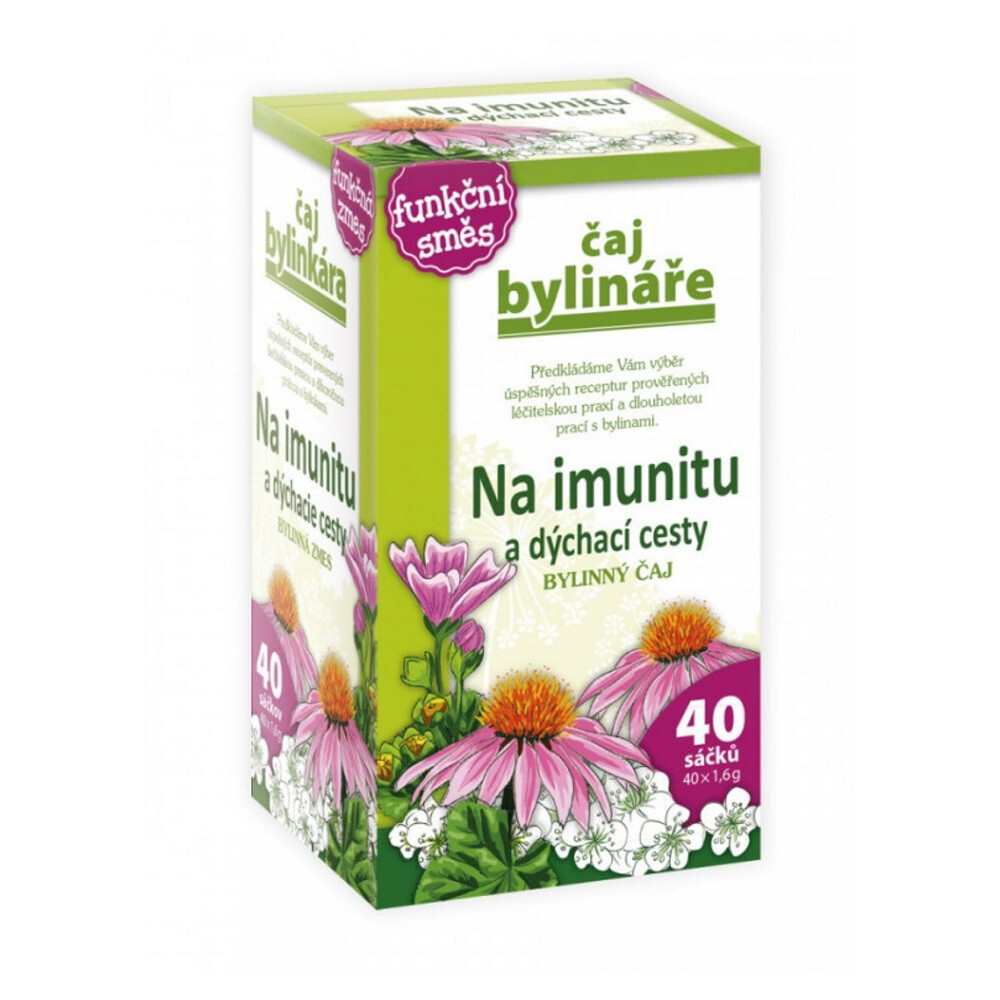 BYLINÁR Na imunitu a dýchacie cesty čaj 40x1,6 g