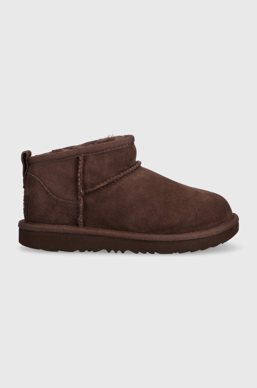 UGG  Detské semišové snehule  KIDS CLASSIC ULTRA MINI