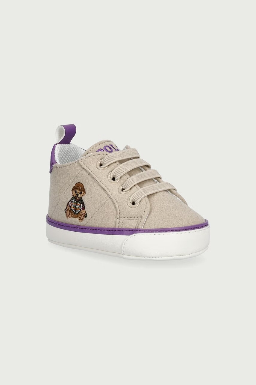 Polo Ralph Lauren  sneakers dojčenské QUILTON BEAR GORE HI LAYETTE