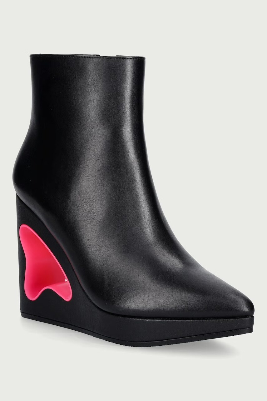 United Nude členkové čižmy na platforme dámske kožené Void Bootie