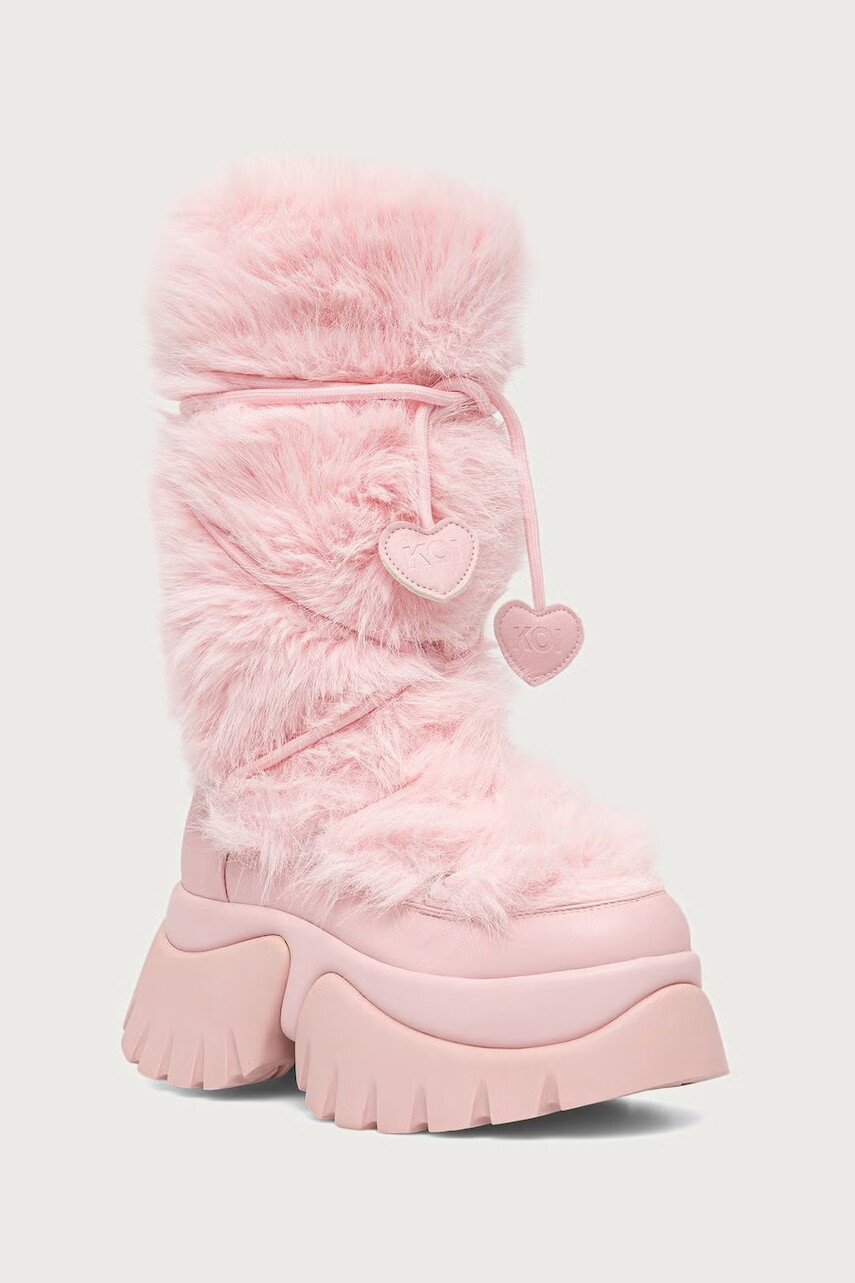Koi Footwear členkové čižmy dámske Sasquatch Fluffy Snow Boots