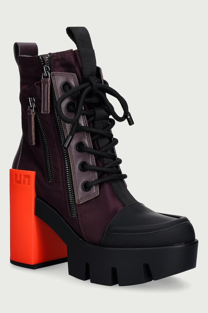 United Nude členkové čižmy na podpätku dámske Grip Cap Mid