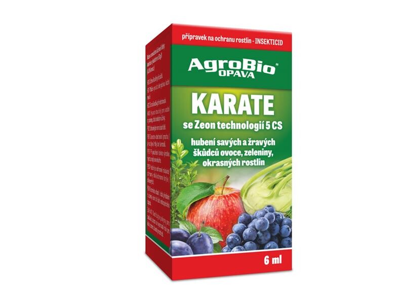 Prípravok proti hmyzu AGROBIO Karate Zeon 5 CS 6 ml