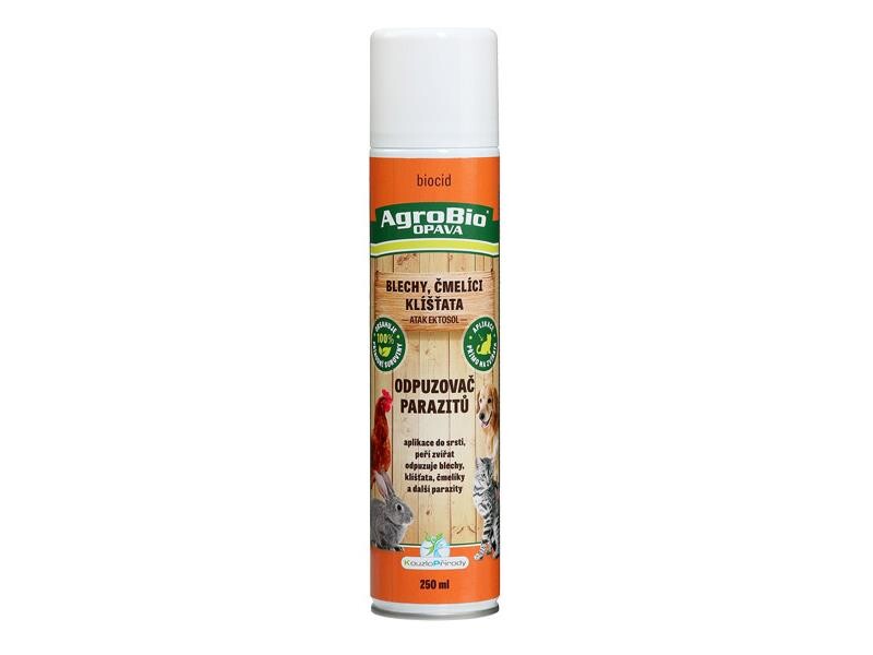 Prírodný repelent proti parazitom AGROBIO Atak Ektosol 250 ml