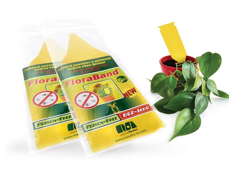 Lepové šípky proti škodcom AGROBIO FloraBand, 5 ks