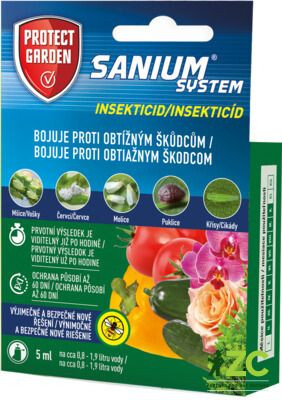Prípravok proti voškám a molicám PROTECT GARDEN Sanium System 5 ml
