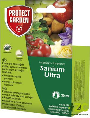 Prípravok proti škodcom PROTECT GARDEN Sanium Ultra 30 ml