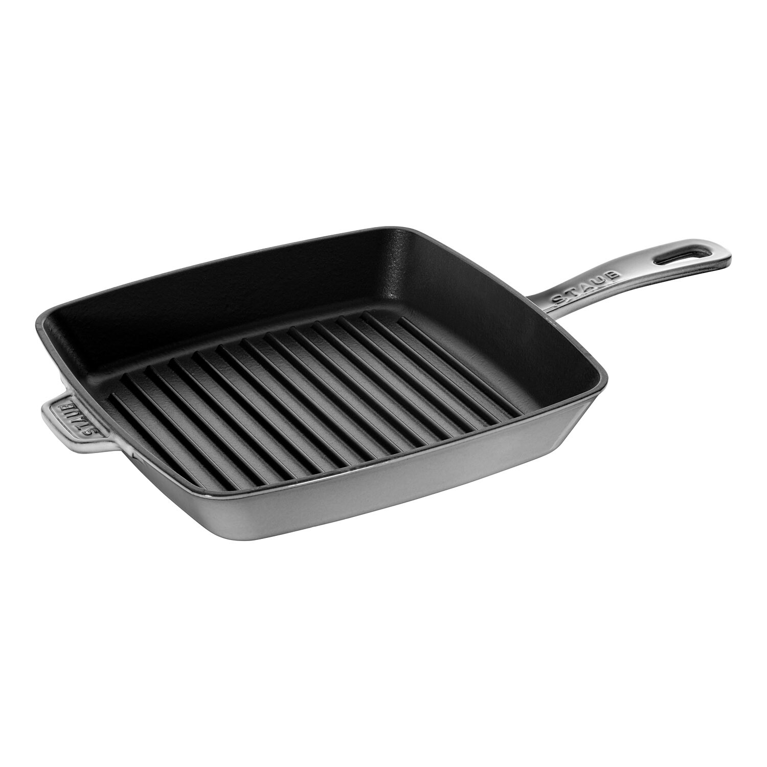 Grilovacia panvica 30 × 30 cm, liatina, Staub
