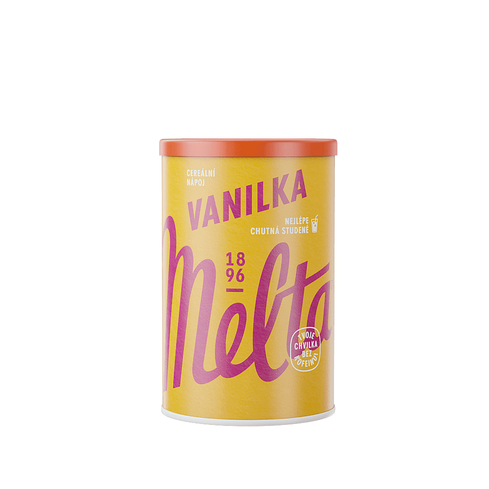 MELTA Rozpustná káva vanilka 120 g
