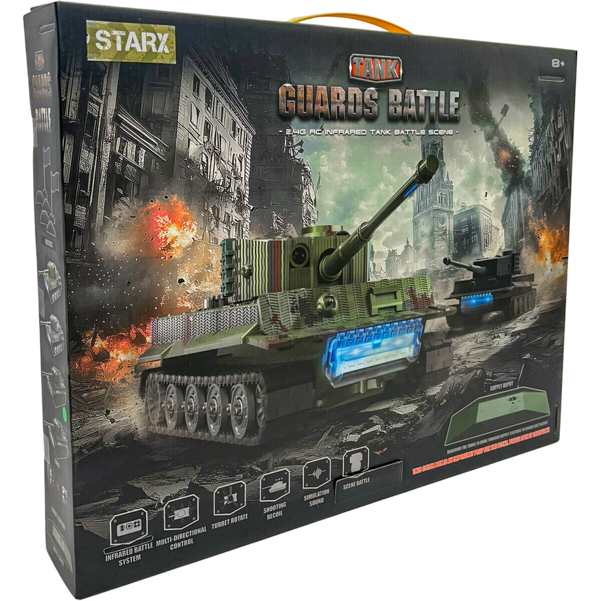 STARX RC Tanková bitka 2,4GHz Bojové pole