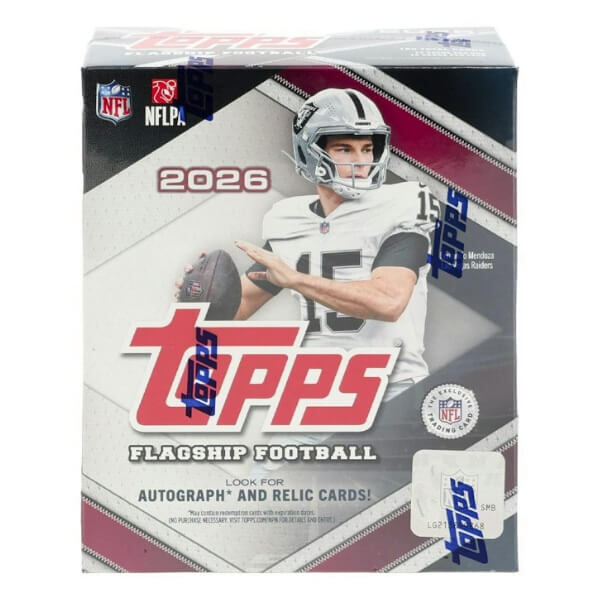 Topps 2026 Topps Flagship Football Mega Box – karty NFL