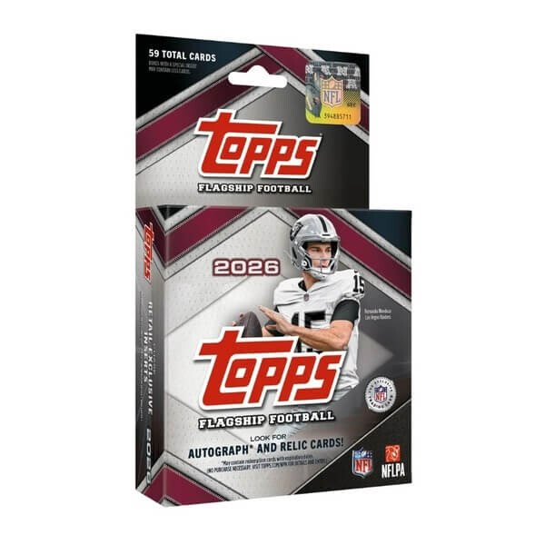 Topps 2026 Topps Flagship Football Hanger Box – karty NFL