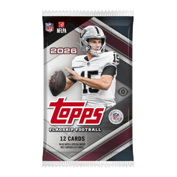 Topps 2026 Topps Flagship Football Hobby Balíček – karty NFL