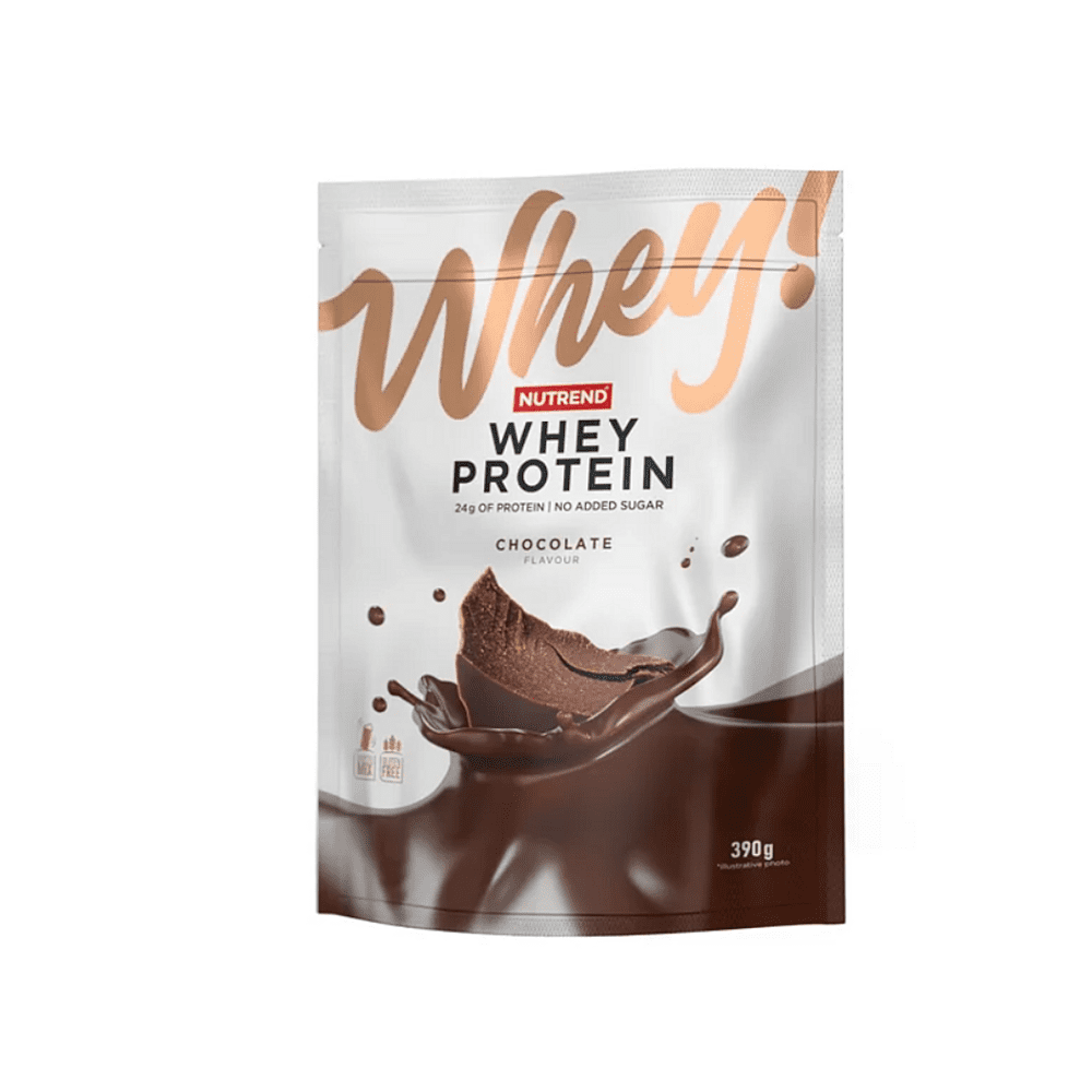 NUTREND Whey! whey proteín čokoláda 390 g