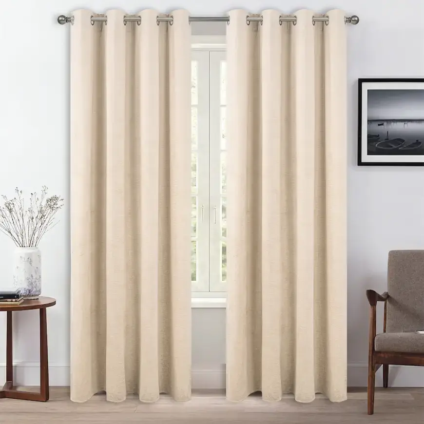Záves na priechodkách AMANDA YC13019/230G/M2/2/140X250 béžový