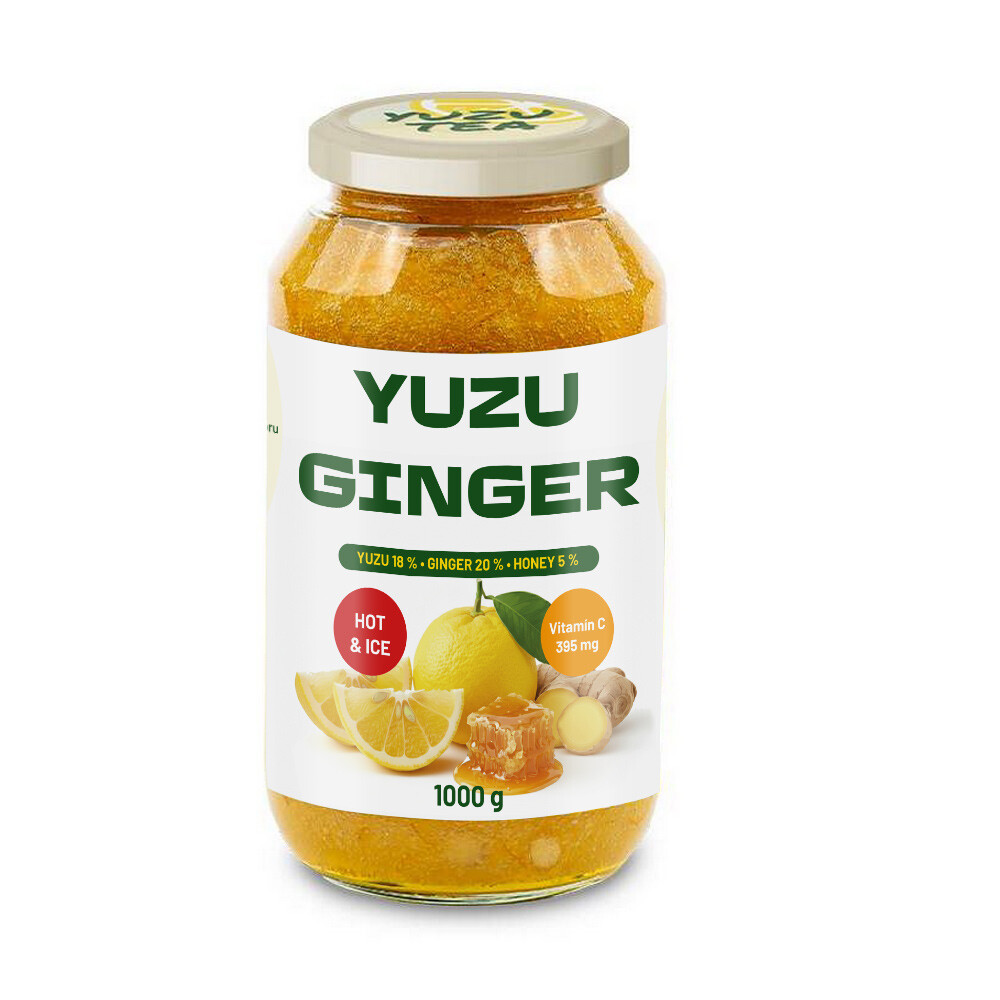 YuzuYuzu Yuzu Ginger Tea 500 g 1000 g