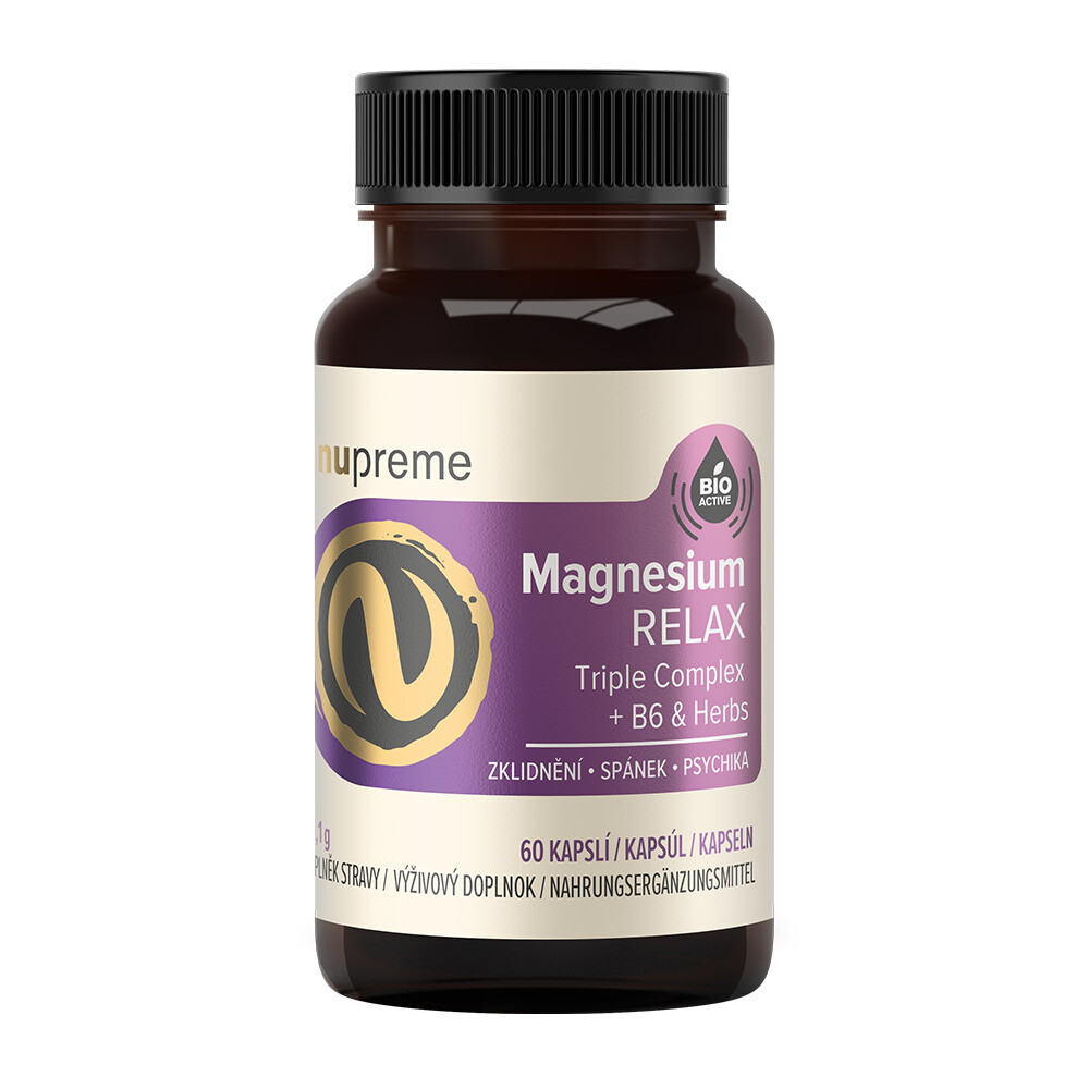 Nupreme Magnesium Relax 60 kapsúl