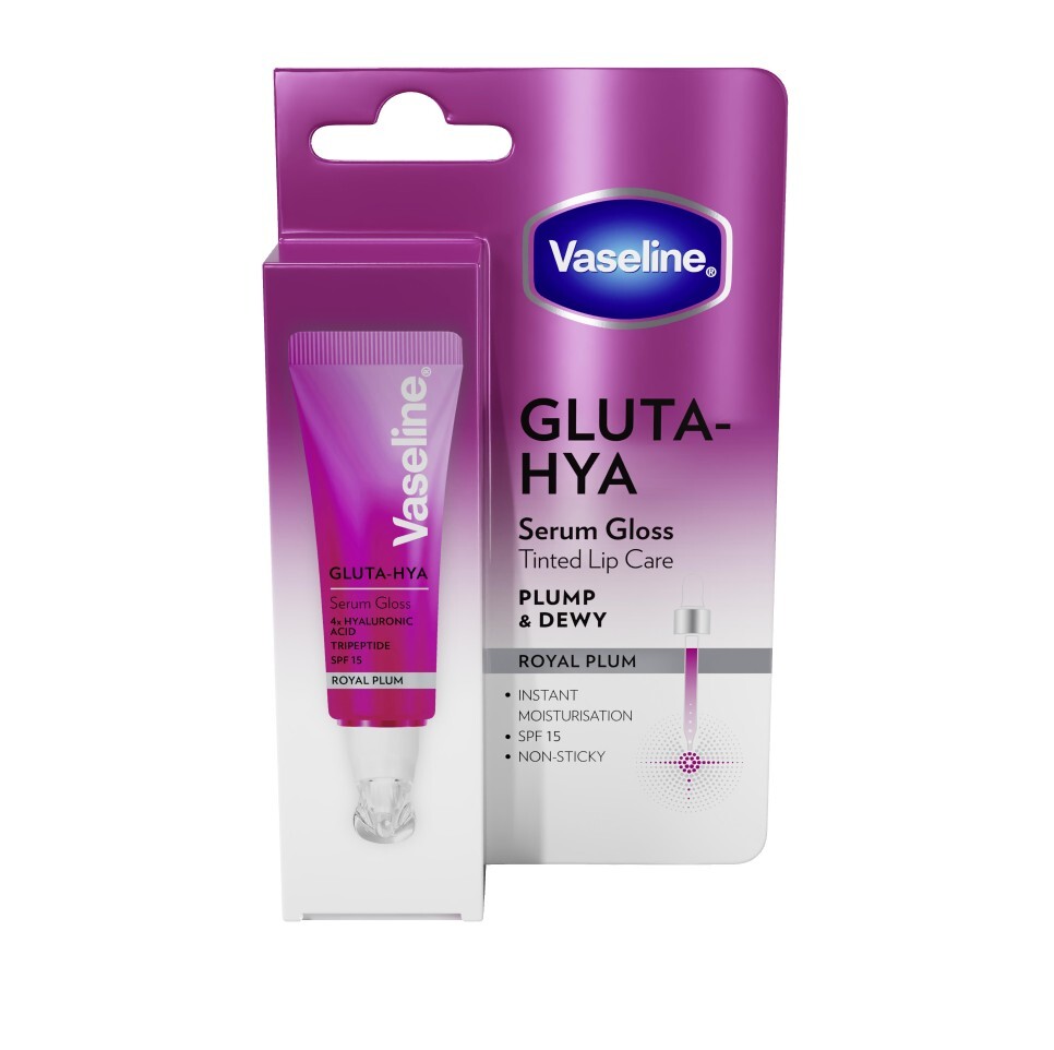 Vaseline Sérum na pery Gluta-Hya Serum Gloss 10 ml Royal Plum