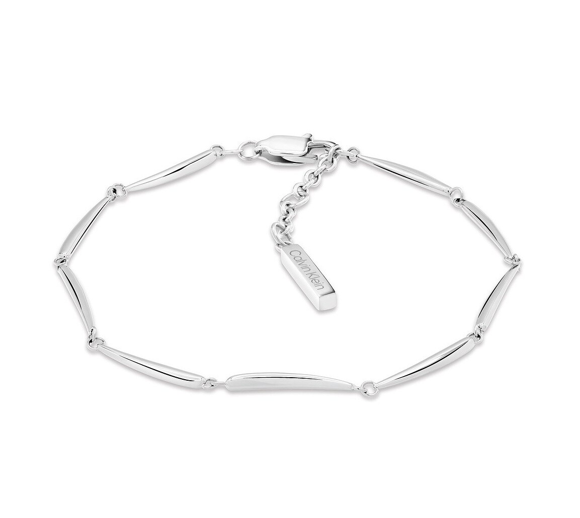 Calvin Klein Moderný oceľový náramok Elongated Drops 35000996