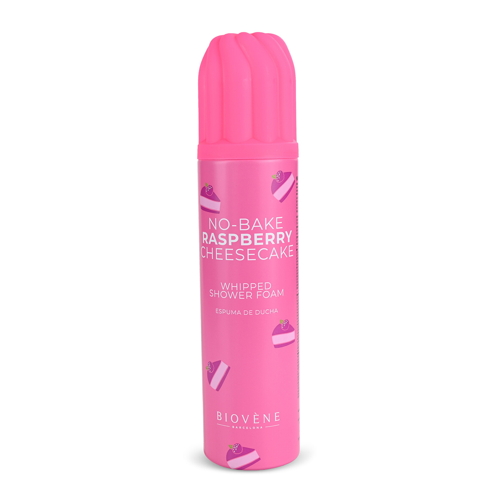 Biovène Šľahačková sprchová pena No-Bake Raspberry Cheesecake 250 ml