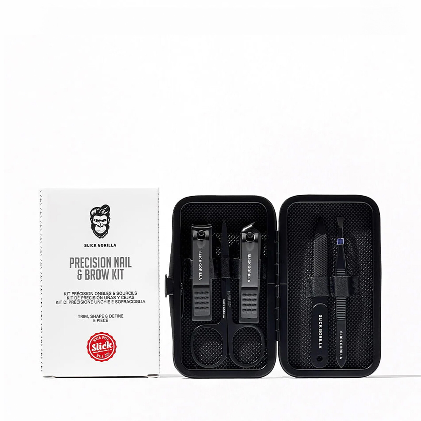 SLICK GORILLA Súprava na úpravu nechtov a obočia Nail & Eye Brow Kit