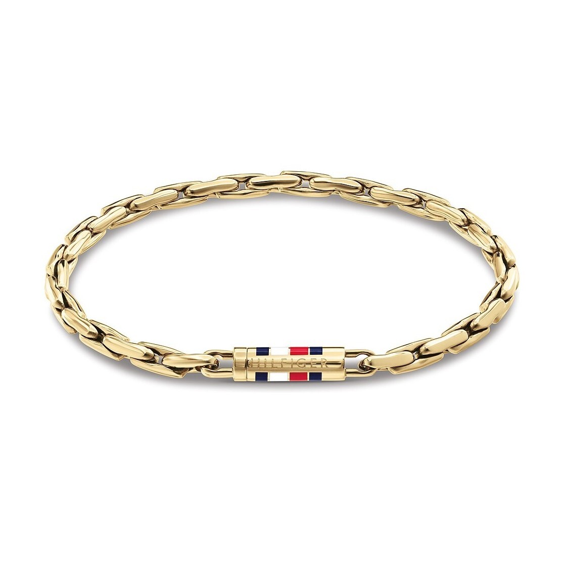Tommy Hilfiger Originálny pozlátený náramok Men`s Chain 2790748 17,5 cm