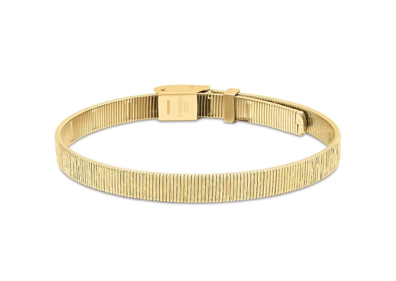 Calvin Klein Elegantný pozlátený náramok z ocele Mesh 35001008