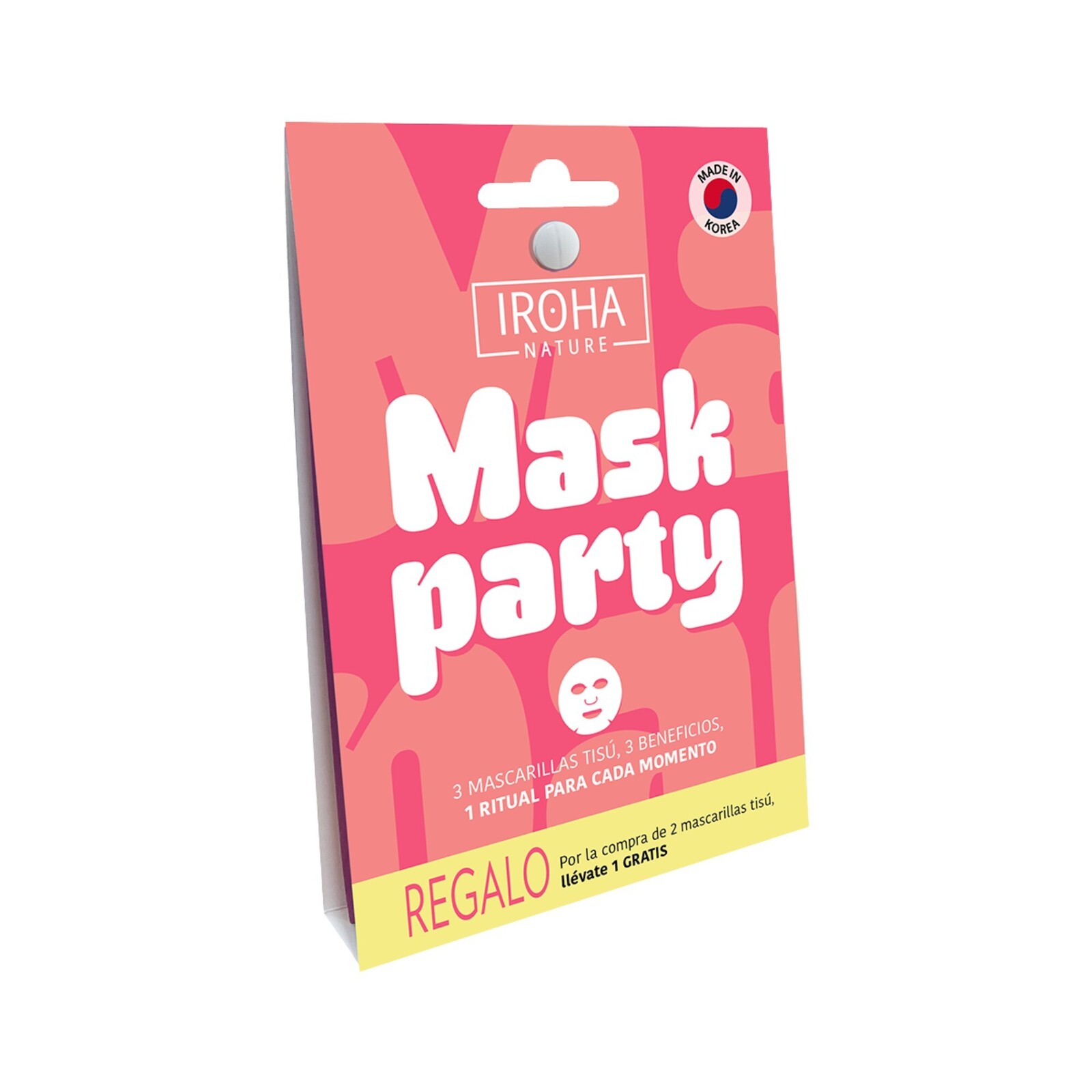 Iroha Darčeková sada pleťových masiek Party Mask 3 x 20 ml