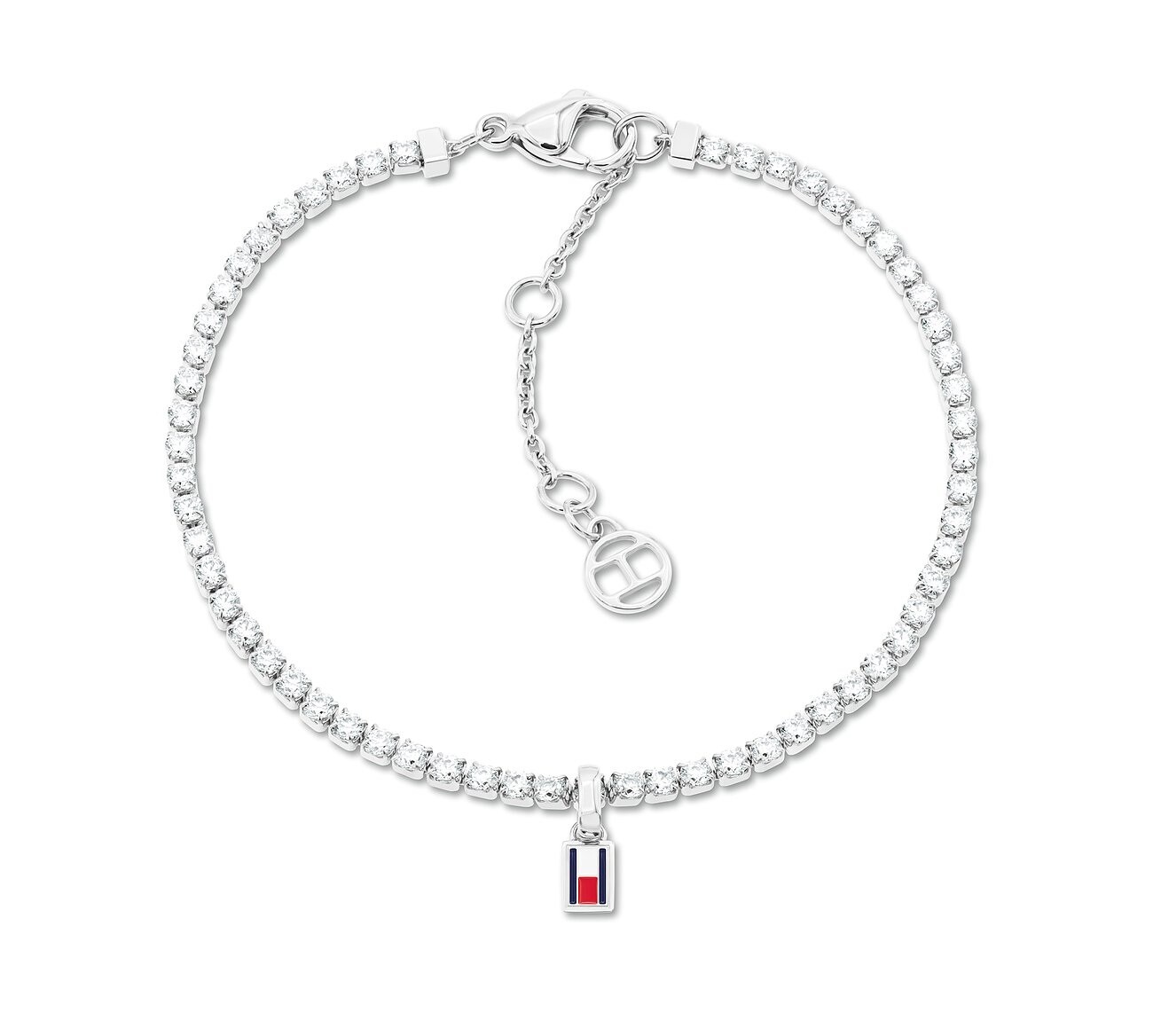 Tommy Hilfiger Oceľový tenisový náramok s kryštálmi 2781092