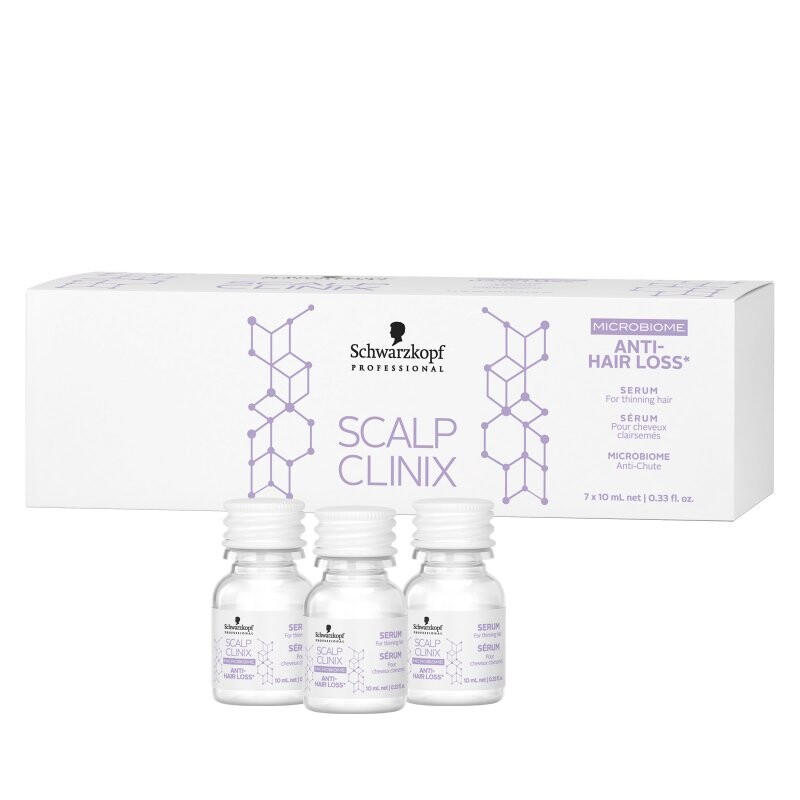 Schwarzkopf Professional Sérum pre rednúce vlasy Scalp Clinix Anti-Hair Loss 7 x 10 ml
