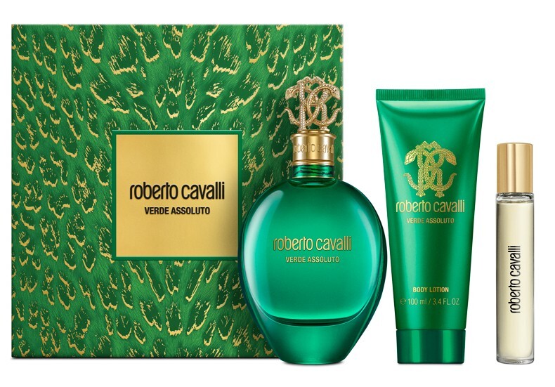 Roberto Cavalli Signature Verde Assoluto - EDP 75 ml + telové mlieko 100 ml + EDP 15 ml