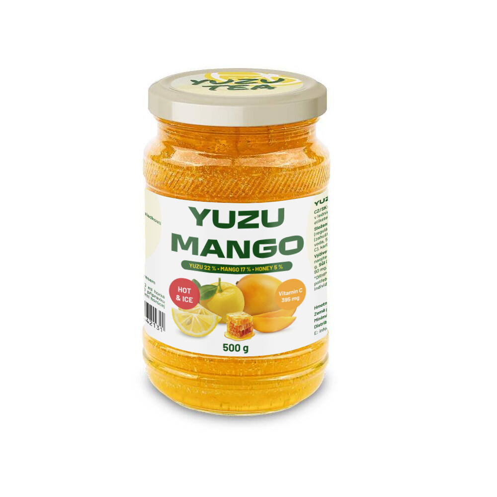 YuzuYuzu Yuzu Mango Tea 500 g