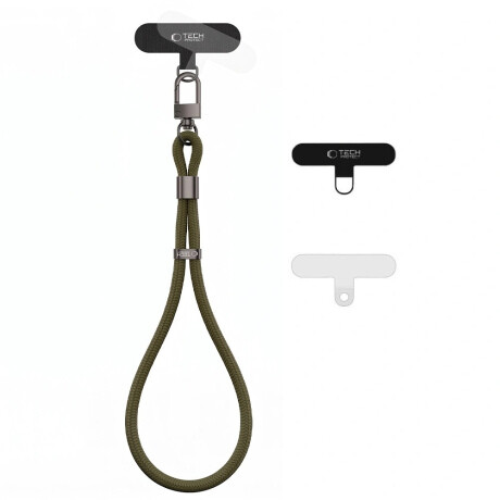 Tech-Protect Rope Wrist šnúrka na mobil, khaki