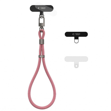 Tech-Protect Rope Wrist šnúrka na mobil, ružová