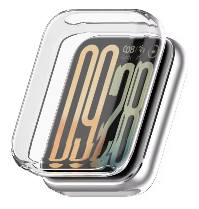 Silikónový kryt pre Xiaomi Smart Band 10 Pro - Transparentný