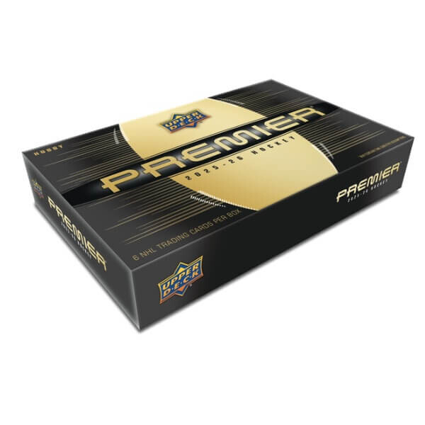 Upper Deck 2025–2026 NHL Upper Deck Premier Hockey Hobby Box – hokejové karty