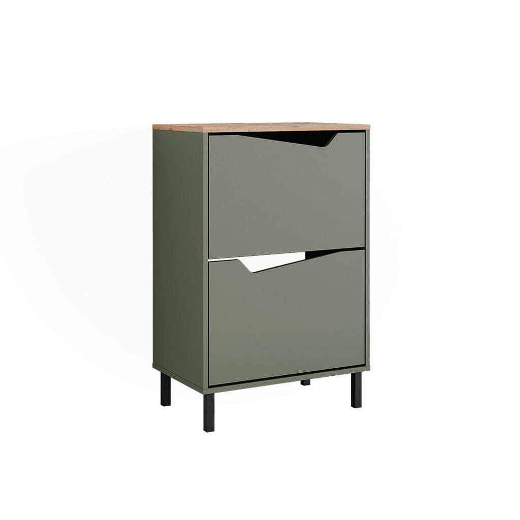 Vicco SKLÁPAČ TOPÁNOK Marelle Zelená/umelecká 60 x 91.6 cm s 2 priehradkami