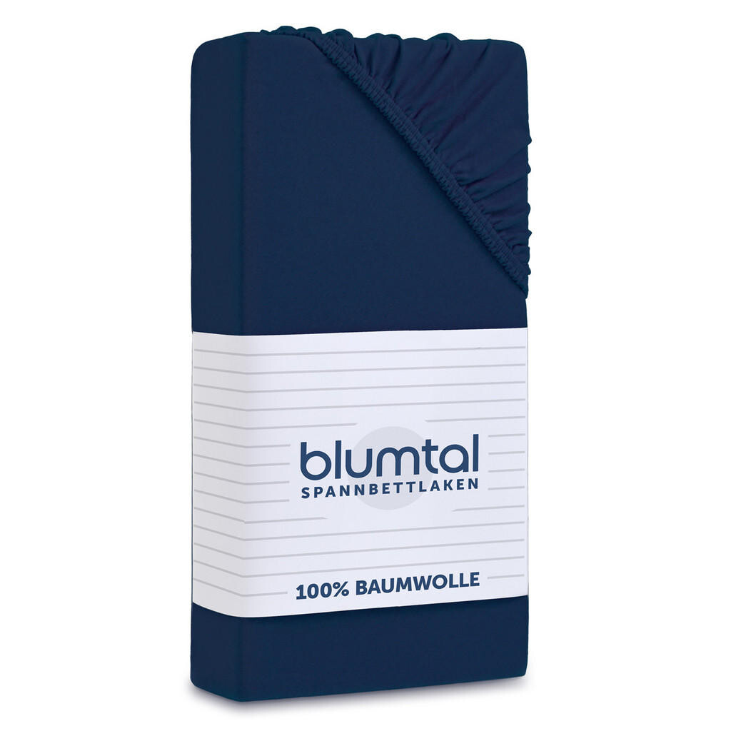 Blumtal NAPÍNACÍ PROSTĚRADLO 150/200 cm, tmavomodrá