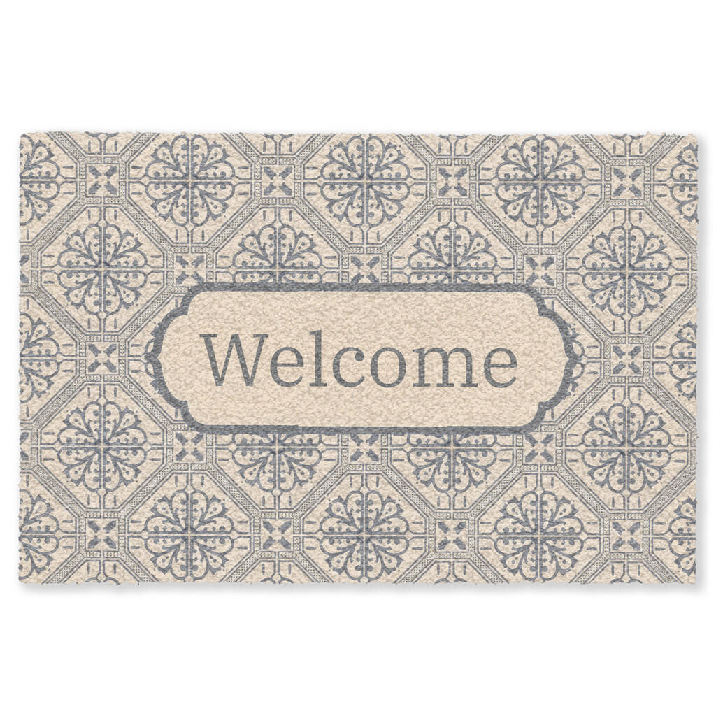 MuchoWow ROHOŽKA Welcome - Classic - Grey 120x80 cm
