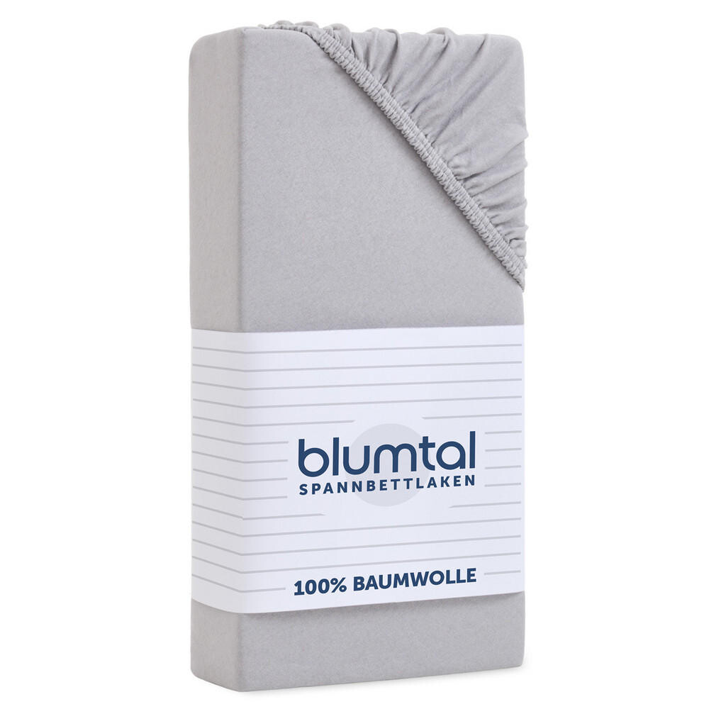 Blumtal NAPÍNACÍ PROSTĚRADLO 135/190 cm, svetlosivá