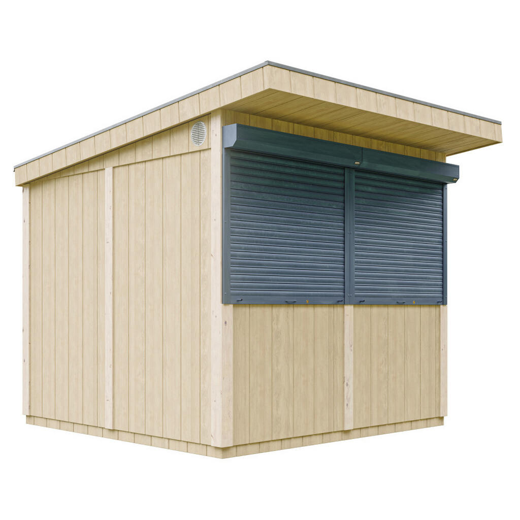 Timbela KIOSK na báze dreva – 5,9 m² – V240x248x305 cm – Timbela M950