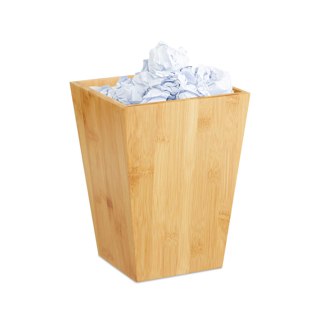 Relaxdays KÔŠ Prírodný na papier bambus 6 l